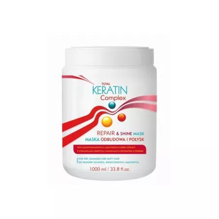 CeCe Total Keratin Complex, odbudowująca maska, 1000ml