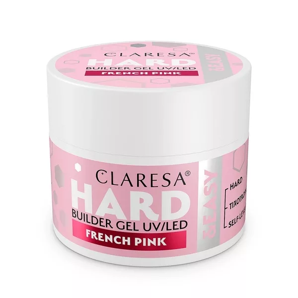 Claresa Hard& Easy Builder Gel żel budujący French Pink 12g