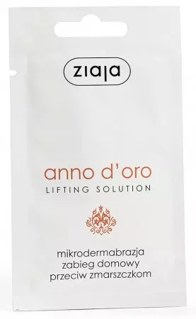 Ziaja Anno d'oro, domowy zabieg przeciwzmarszczkom, 7ml