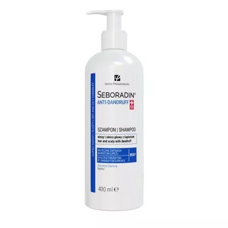 Seboradin Anti-Dandruff, szampon przeciwłupieżowy, 400ml