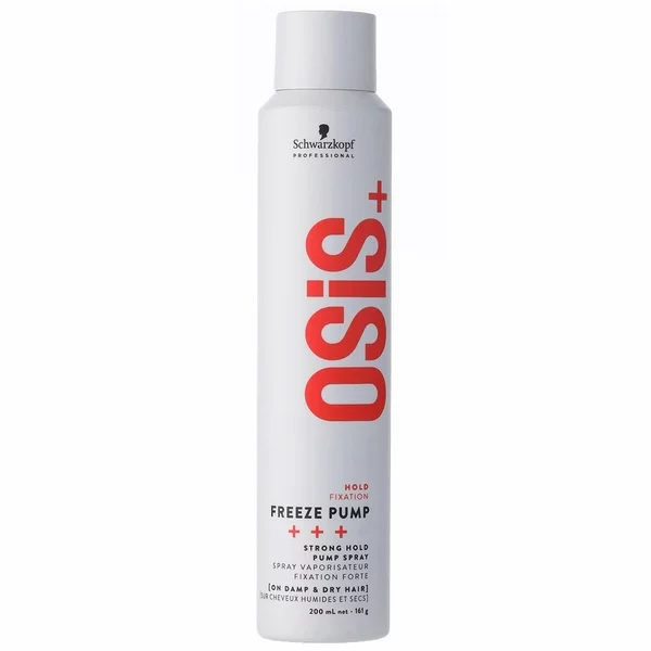 Schwarzkopf OSIS+ Freeze Pump, mocno utrwalający lakier w sprayu, 200ml
