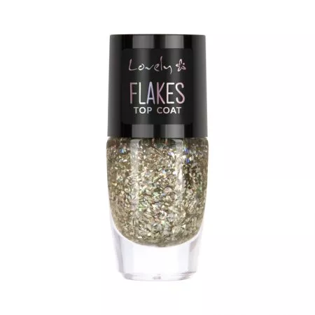 Lovely Flakes Top Coat lakier do paznokci 1 8ml