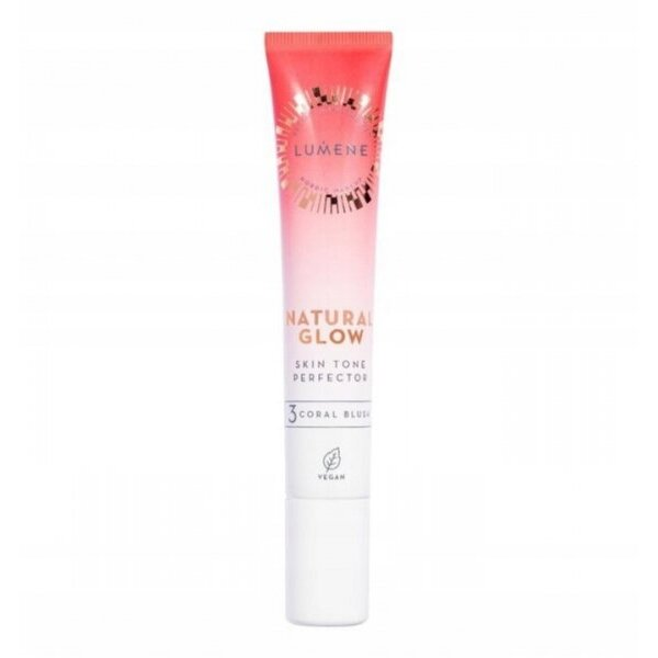 Lumene Skin Tone Perfector Natural Glow, róż w kremie, 3 Coral Blush, 30ml