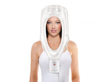 Valera Ionic Comfort, suszarka do włosów kapturowa, funkcja jonizacji, biała, 600W