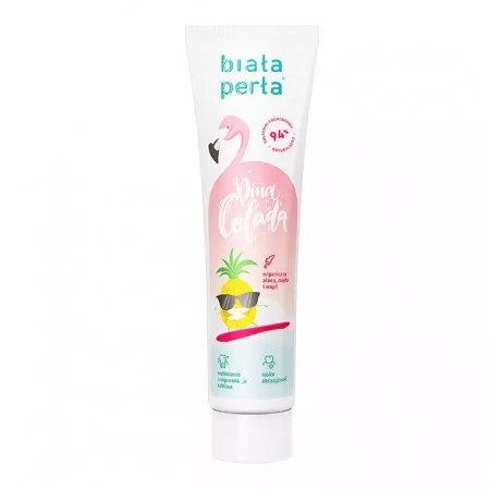 Biała Perła Pinacolada wybielająca pasta do zębów 100ml