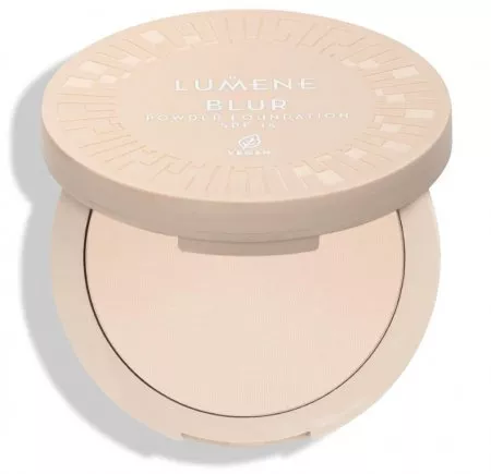 Lumene Blur, Długotrwały puder SPF 15, Blur 2, 10g