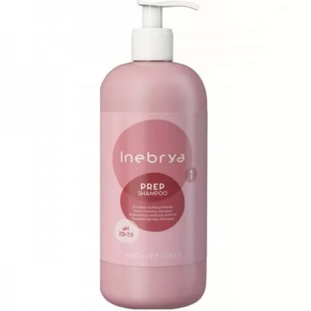 Inebrya Prep Deep Cleansing, szampon oczyszczający, 1000ml