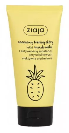Ziaja, ananasowy lekki mus do ciała, 160ml