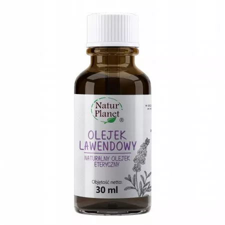 NaturPlanet, eteryczny olej lawendowy, 30ml