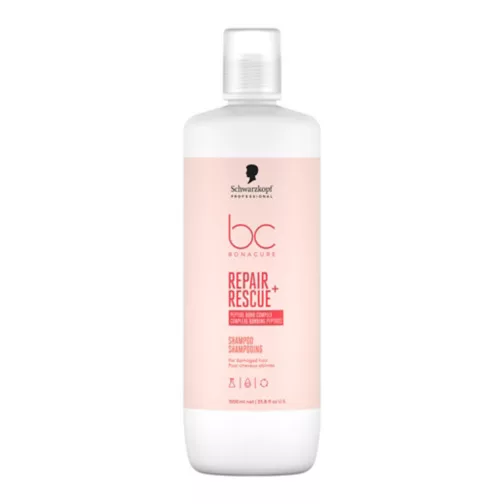 Schwarzkopf BC Repair Rescue, szampon do włosów zniszczonych, 1000ml