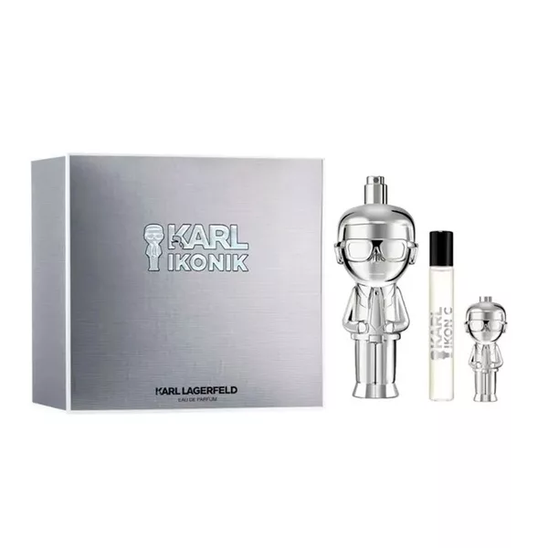 Karl Lagerfeld Karl Ikonik Pour Homme zestaw woda perfumowana spray 100ml + woda perfumowana spray 7.5ml + woda perfumowana spray 4.5ml (M)
