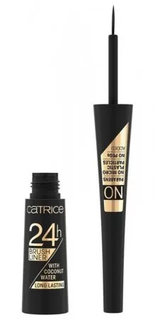 Catrice 24h, długotrwały eyeliner, czarny, 3ml