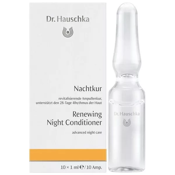 Dr. Hauschka Renewing Night Conditioner kuracja na noc w ampułkach do każdego rodzaju cery 10x1ml