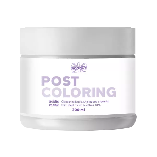 Ronney Professional Post Coloring, maska zakwaszająca do włosów, 300ml