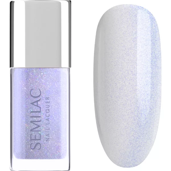 Semilac, klasyczny lakier do paznokci, 117 Pink-a-Blue, 9ml