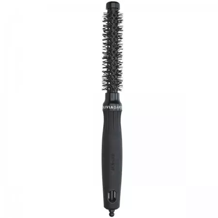 Olivia Garden Blowout Shine Wavy Bristles, szczotka do włosów, Black Label, 15mm