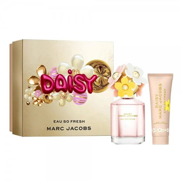 Marc Jacobs Daisy Eau So Fresh zestaw woda toaletowa spray 75ml + balsam do ciała 75ml (W)