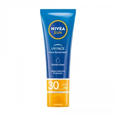 Nivea Sun nawilżający krem przeciwsłoneczny do twarzy z wysoką ochroną SPF30 50ml