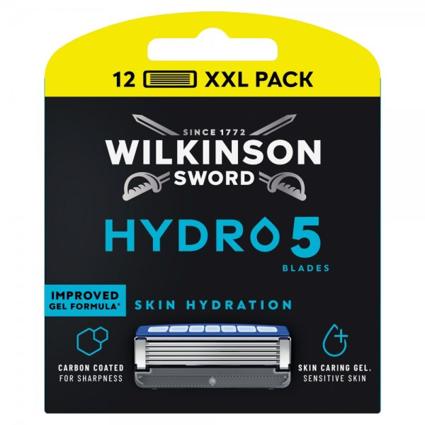 Wilkinson Hydro 5 Skin XXL Hydration wkład z 5 ostrzami 12szt