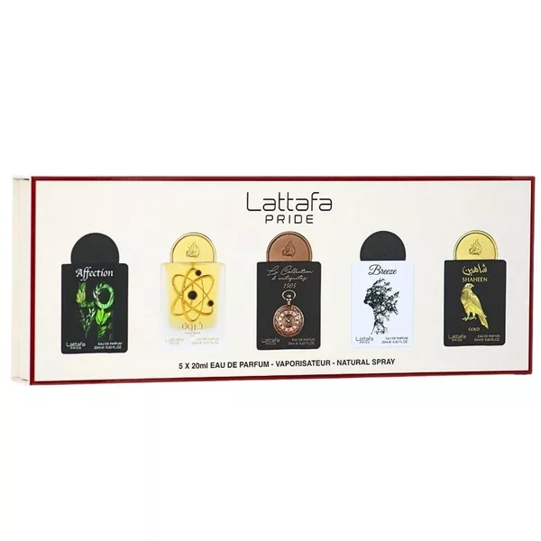 Lattafa Pride Collection No.1 zestaw wód perfumowanych 5x20ml