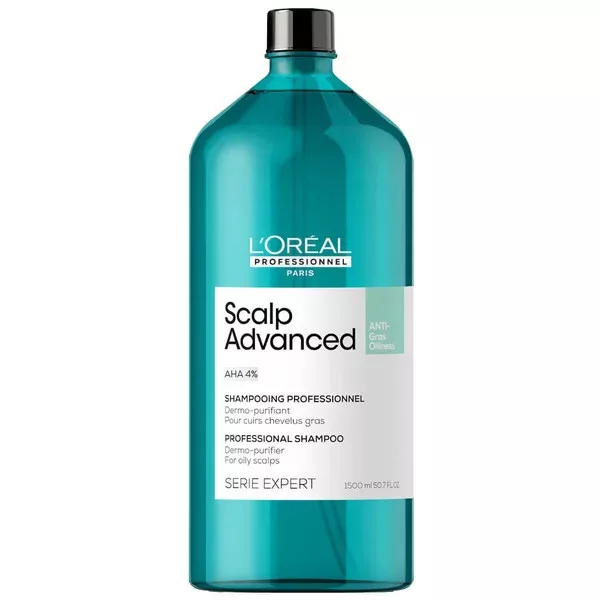 Loreal Scalp Advanced, szampon oczyszczający, 1500ml
