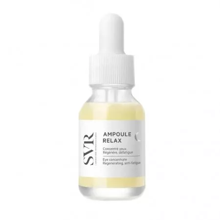 SVR Ampoule Relax pielęgnacyjne serum pod oczy na noc 15ml