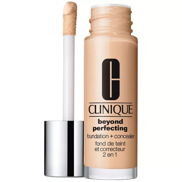 Clinique, Beyond Perfecting Foundation + Concealer silnie kryjący podkład i korektor w jednym 04 Creamwhip 30ml