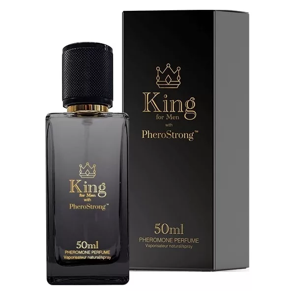 PheroStrong King For Men Pheromone Perfume perfumy z feromonami dla mężczyzn spray 50ml (M)