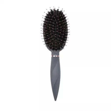 Donegal Leedi Brush owalna szczotka do włosów mix włosia