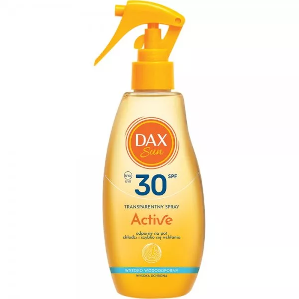 Dax Sun Transparentny spray Active SPF30 200ml