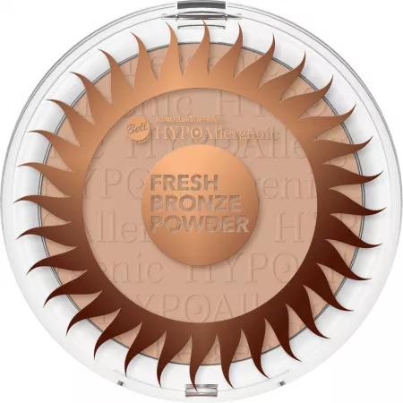 Bell HYPOAllergen Fresh Bronze Powder, puder brązujący, 01, 9g
