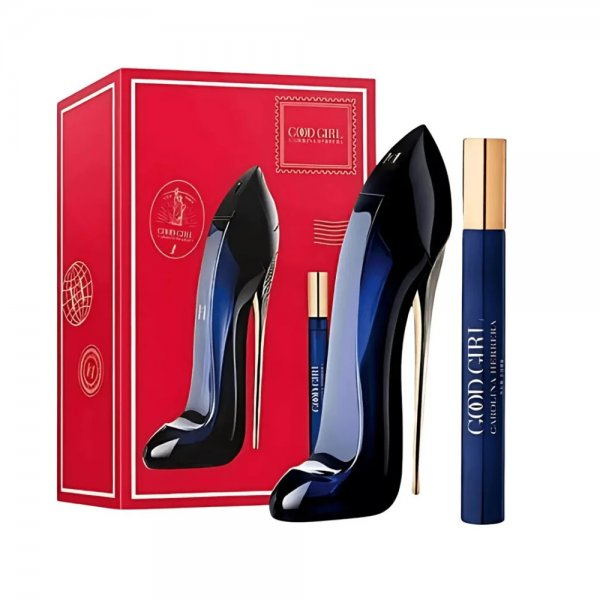 Carolina Herrera Good Girl zestaw woda perfumowana spray 80ml + woda perfumowana spray 10ml (W)