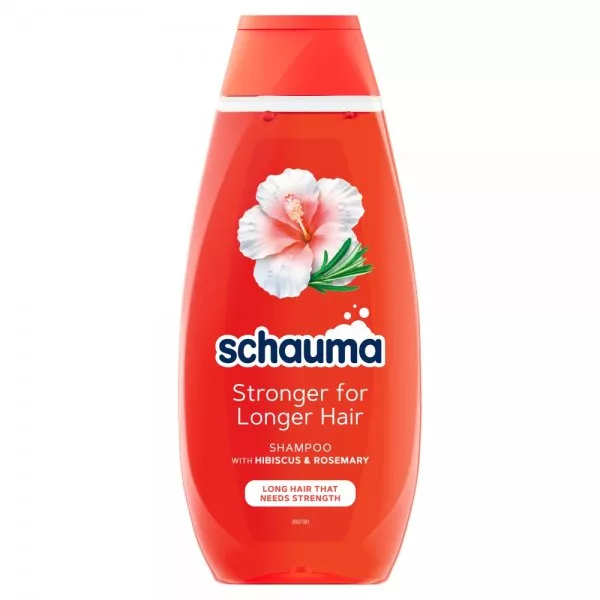 Schwarzkopf Schauma Stronger for Longer Hair szampon z hibiskusem i rozmarynem 400ml