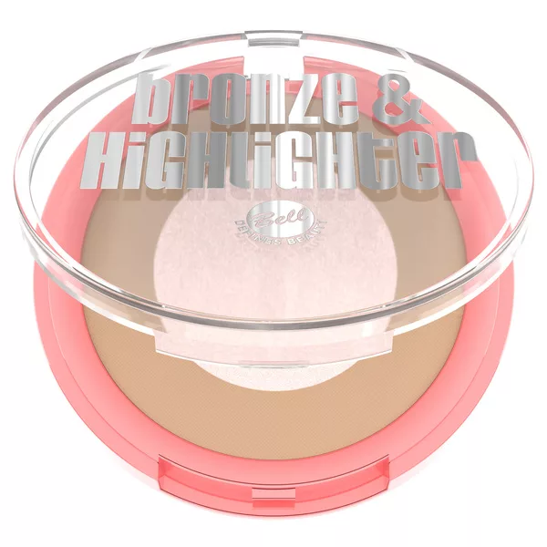 Bell Bronze & Highlighter, bronzer i rozświetlacz do twarzy, 01, 9g