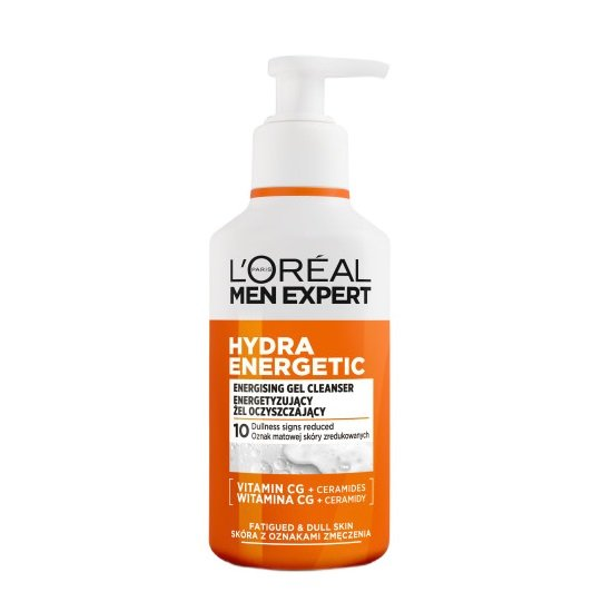 L'Oreal Paris Men Expert Hydra Energetic energetyzujący żel oczyszczający do skóry z oznakami zmęczenia 260ml