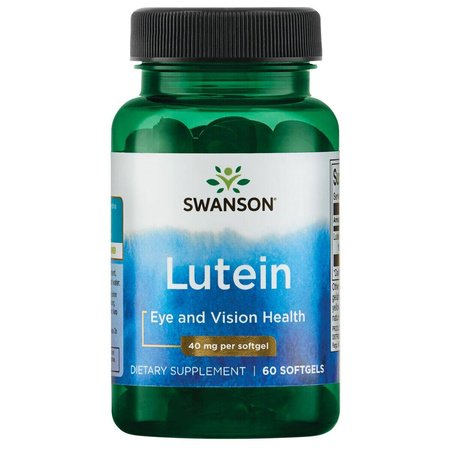 Swanson Luteina, 40mg, 60sgels, suplement diety, ref.SWU981