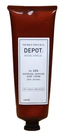 Depot No. 404, łagodzące mydło do golenia, 400ml