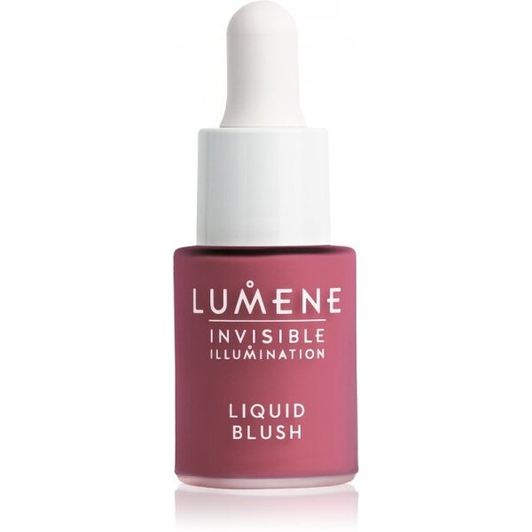 Lumene Invisible Illumination, róż z serum do twarzy, Berry Nectar, 15ml