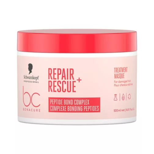 Schwarzkopf BC Repair Rescue, maska do włosów zniszczonych, 500ml