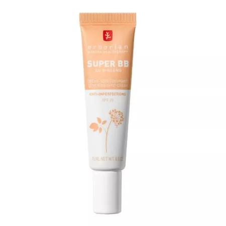 Erborian Super BB Cream kryjący krem BB do twarzy Dore 15ml