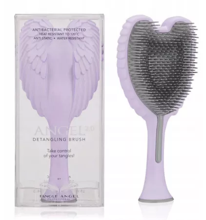 Tangle Angel 2.0, pastelowa szczotka do włosów, Lilac/Grey