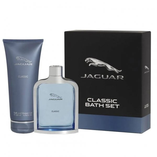Jaguar Classic Blue zestaw woda toaletowa spray 100ml + żel pod prysznic 200ml (M)
