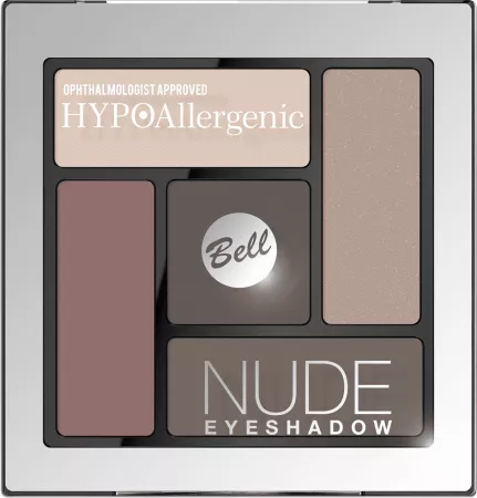 Bell HYPOAllergenic Nude Eyeshadow, cienie do powiek, 01, 5g