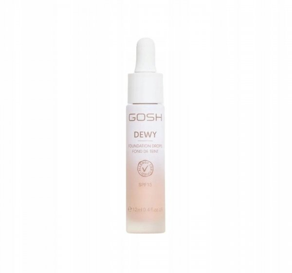 Gosh Dewy Foundation Drops, rozświetlający podkład w kroplach, 006 Medium, 30ml