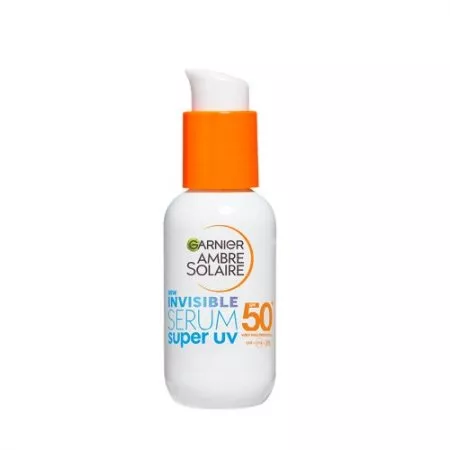 Garnier Ambre Solaire Invisible Super UV serum ochronne do twarzy SPF50+ 30ml