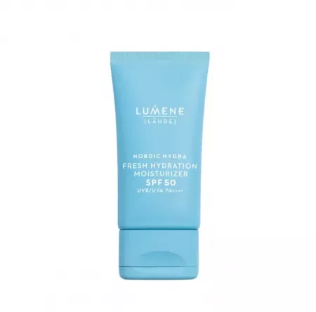 Lumene Nordic Hydra Lahde, nawilżający krem do twarzy z SPF50, 50ml