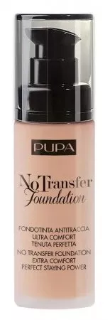 Pupa No Transfer, trwały podkład do twarzy, 30ml, 02 Light Beige