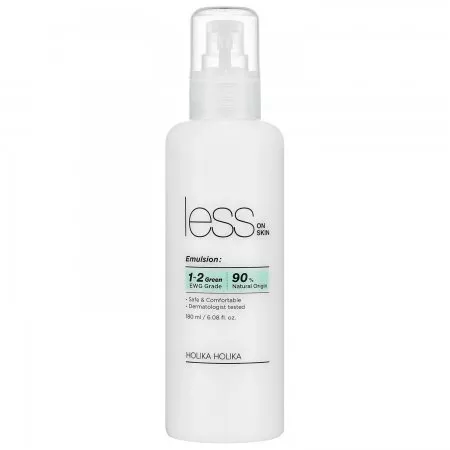 Holika Holika Less on Skin, łagodząca emulsja do twarzy, 180ml