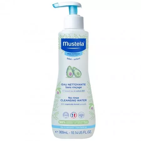 Mustela No Rinse Cleansing Water woda oczyszczająca bez spłukiwania dla dzieci i niemowląt 300ml