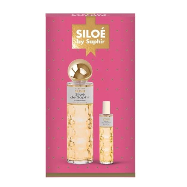 Saphir Siloe de Saphir Pour Femme zestaw woda perfumowana spray 200ml + woda perfumowana spray 30ml (W)